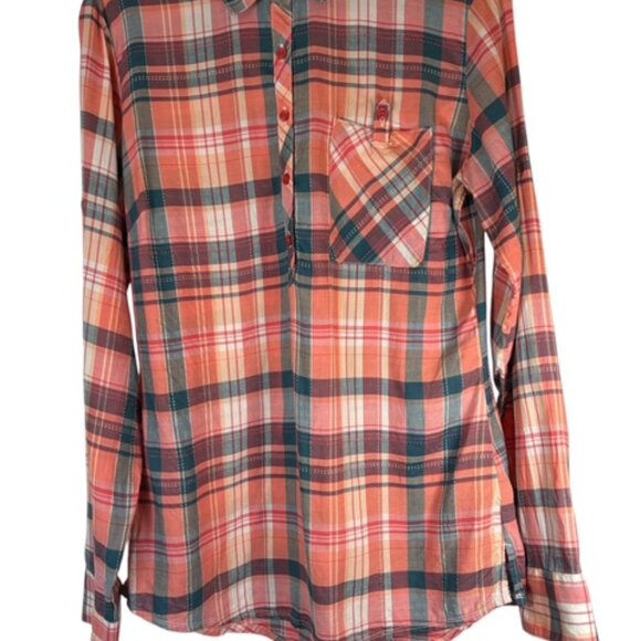 Kuhl Women's Spektra Plaid Top Popover  plaid size S - Picture 2 of 5